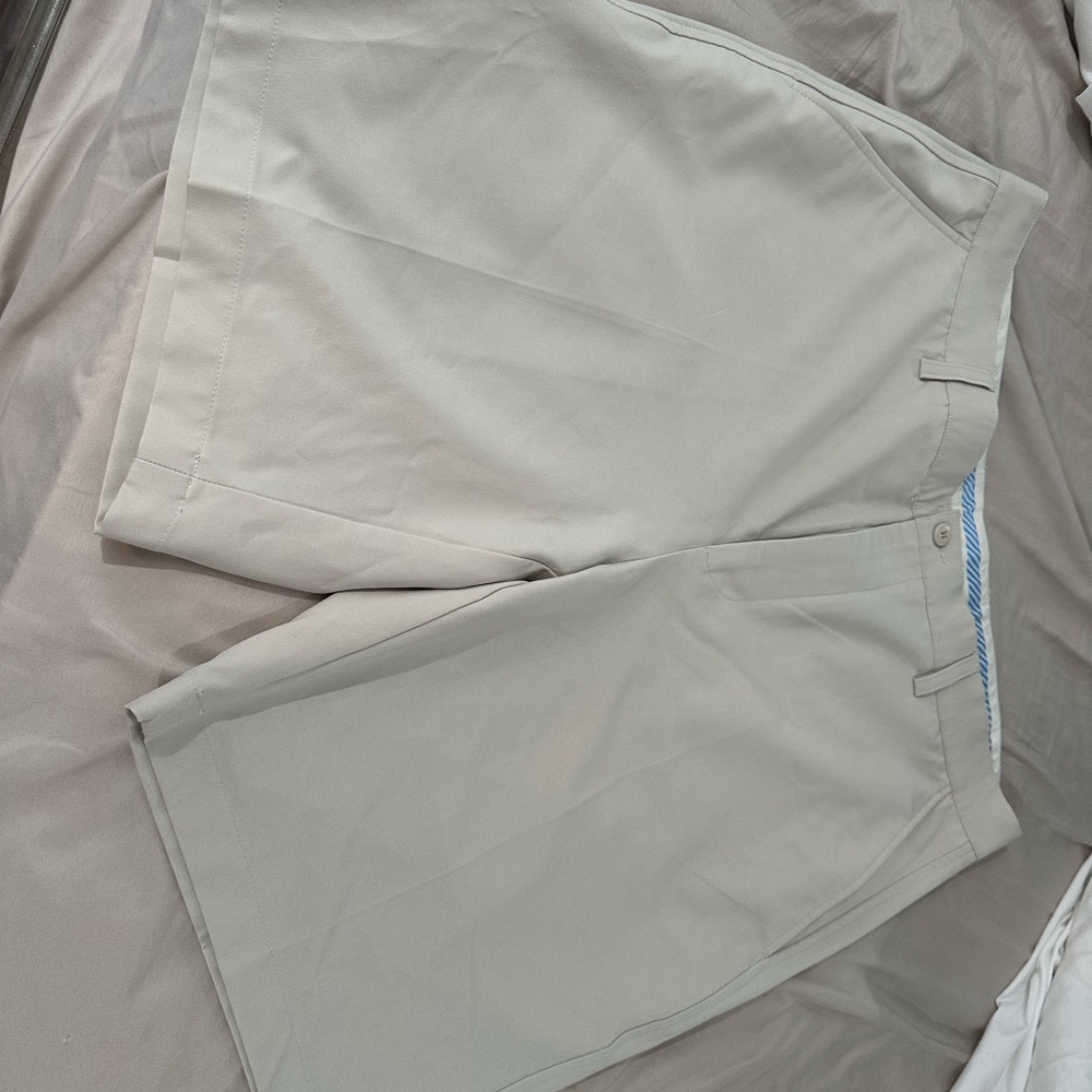 Classic Beige Casual Shorts